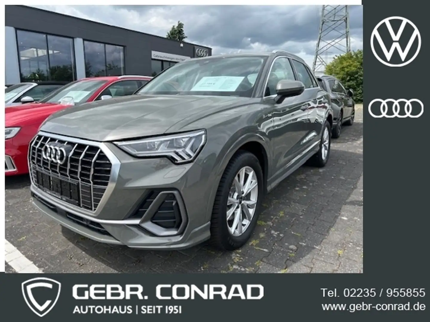 Audi Q3 35 TFSI "S line", NP: 55.000 € Gris - 1