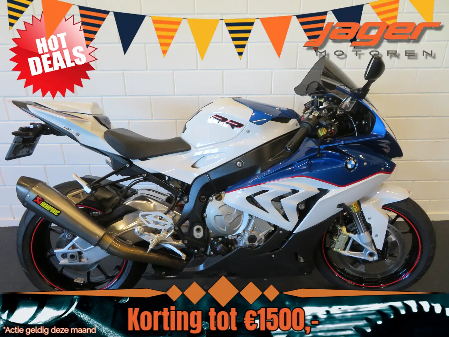 BMW S 1000 RR S1000RR PERFECT! AKRA Wit - 1