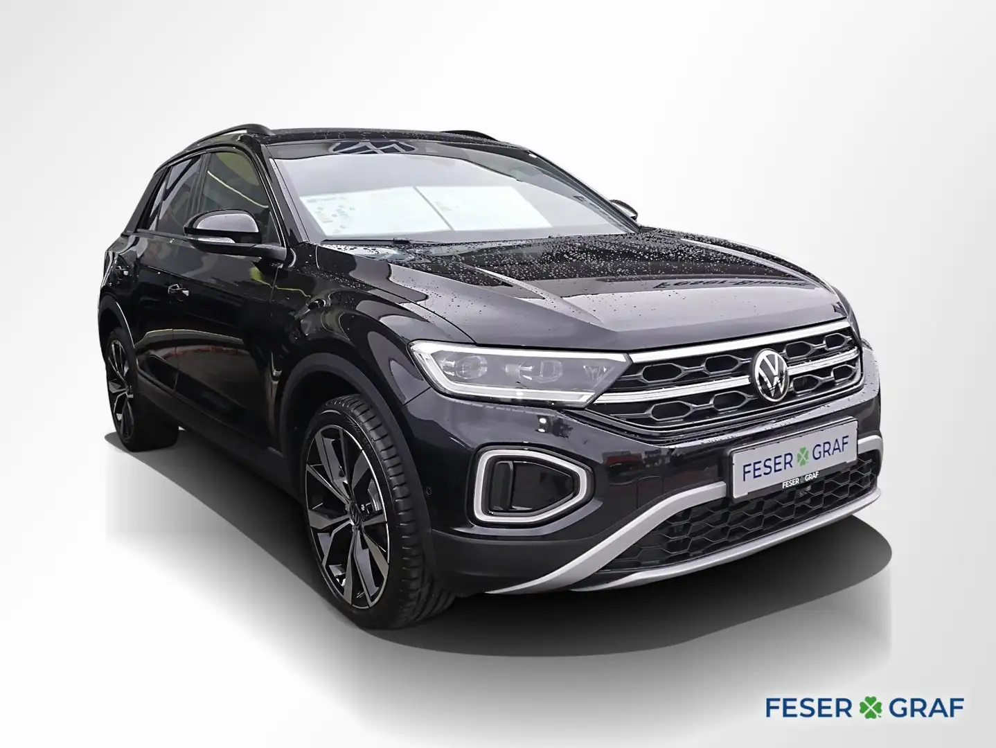 Volkswagen T-Roc 2.0 TDI Style Black DSG AHK Navi RüKa Sitzh Schwarz - 2