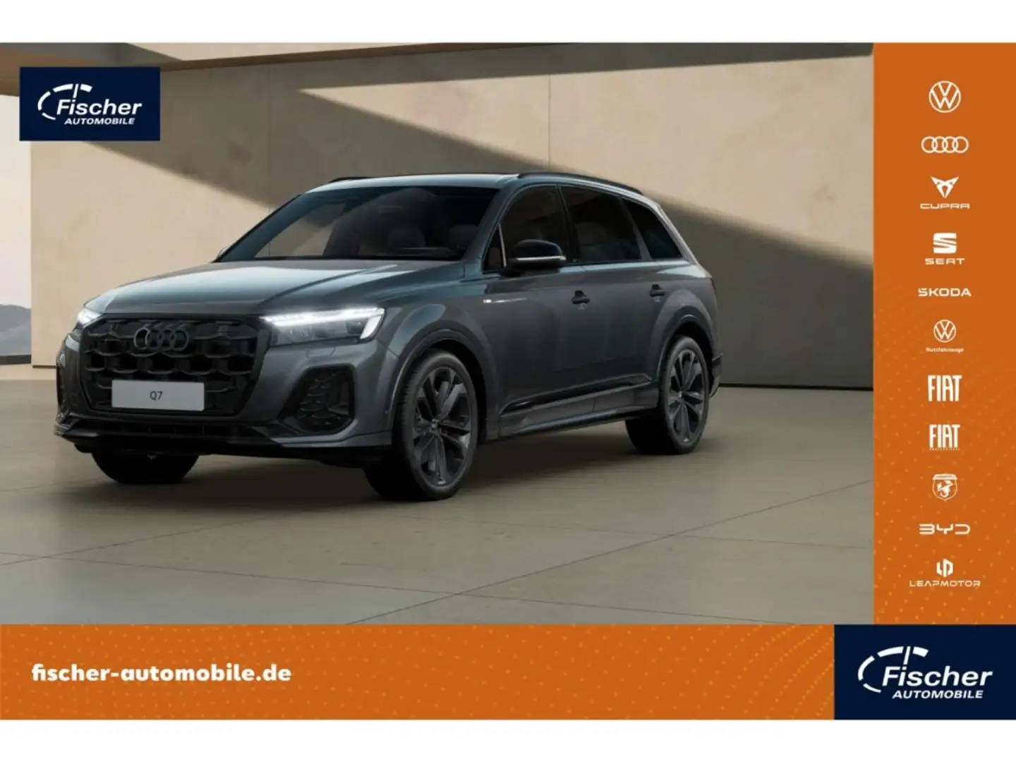 Audi Q7 50 TDI quattro S line Grau - 1
