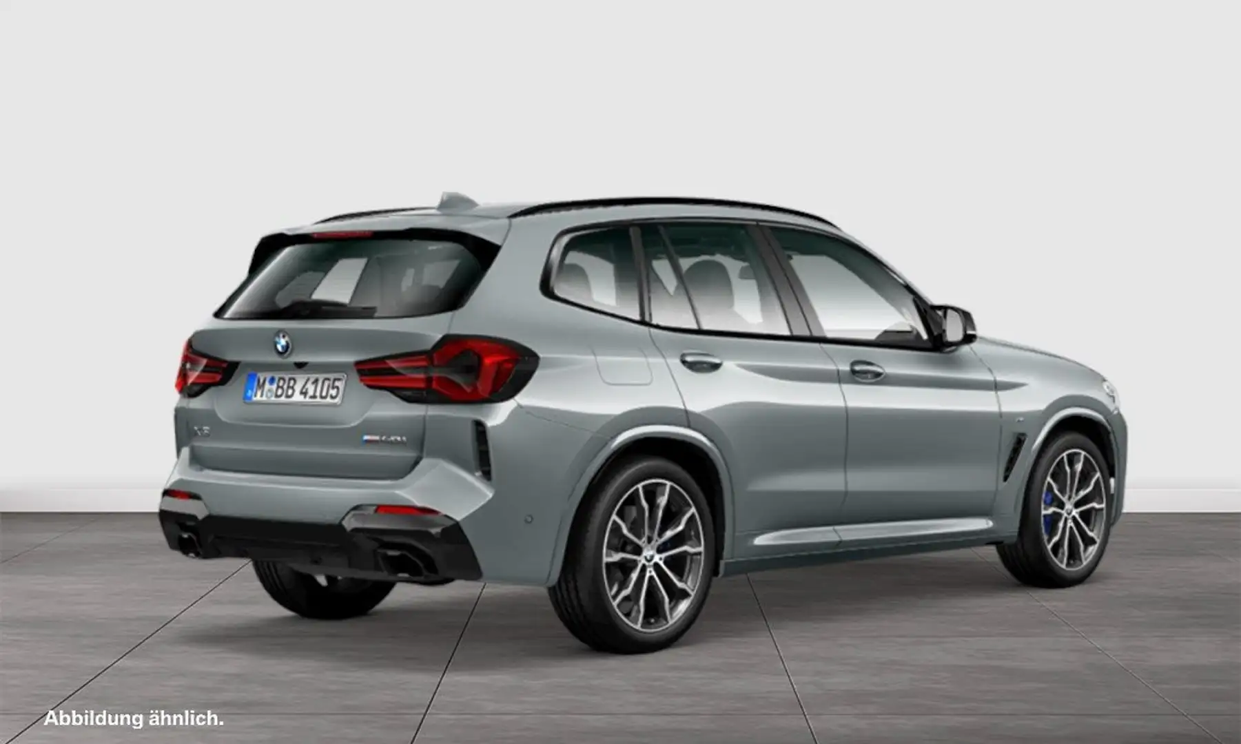 BMW X3 M 40i M Sport HUD 360°KAM RFK NAVI LED Laser Grau - 2