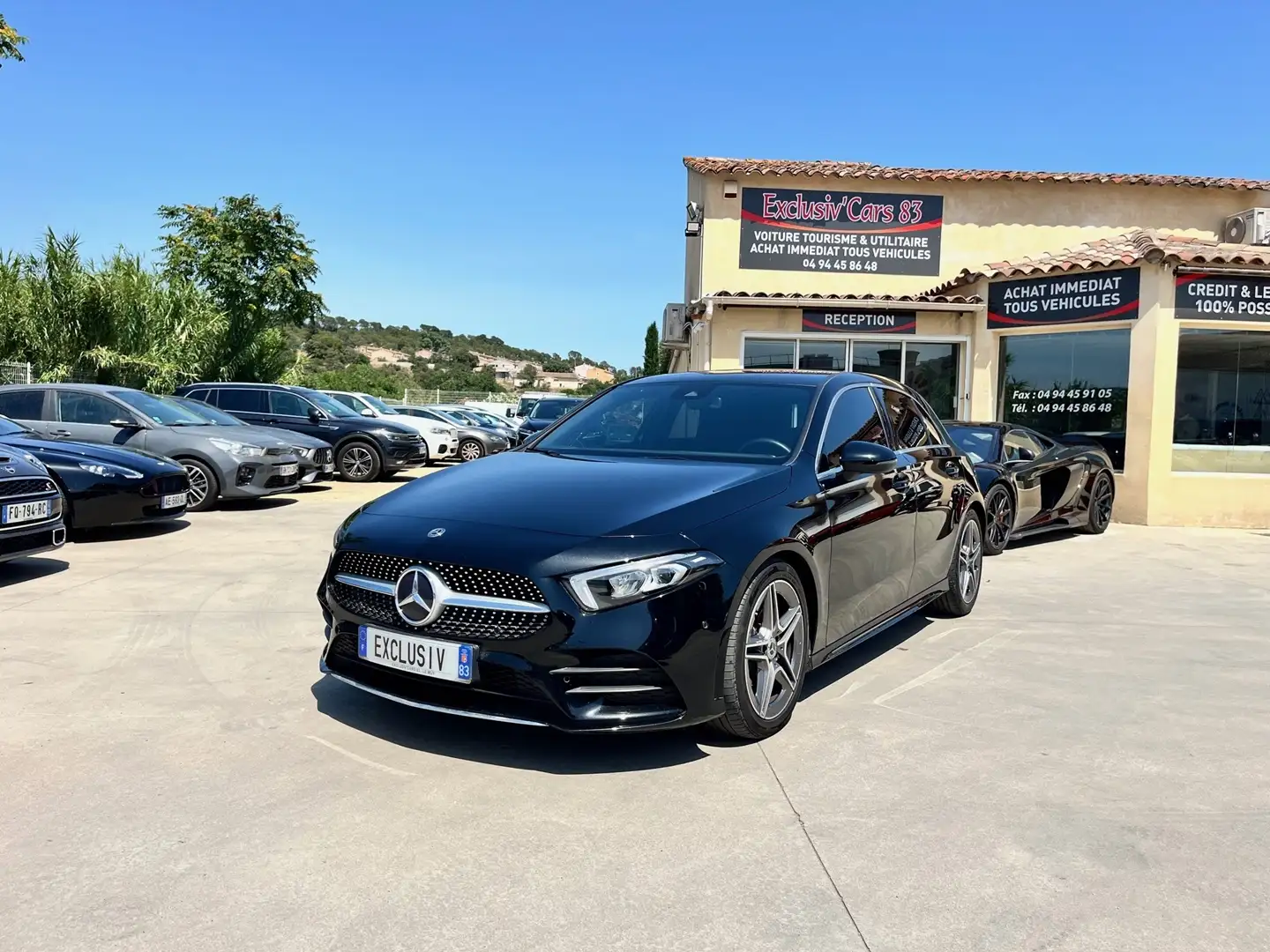 Mercedes-Benz A 220 220 D 190CH AMG LINE 8G-DCT Negro - 1