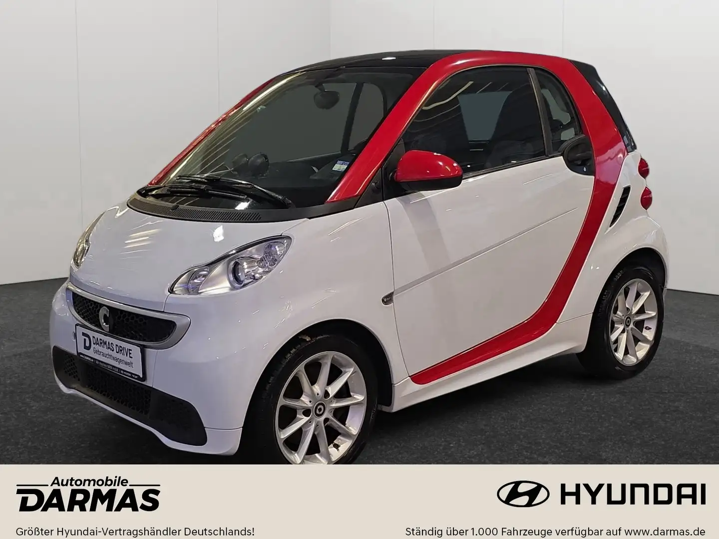 smart forTwo Smart Fortwo Sitzheizung Navi Panorama-Dach Blanc - 1