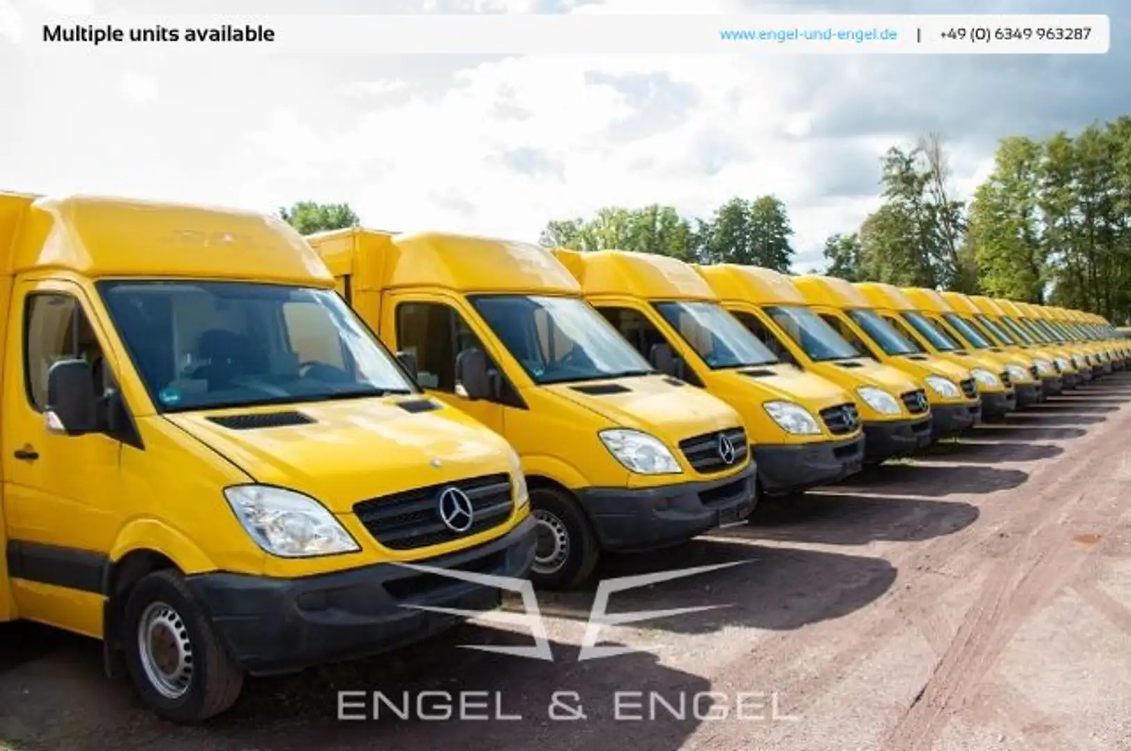 Mercedes-Benz SPRINTER 310 CDI MAXI EURO-5 KOFFER Gelb - 1