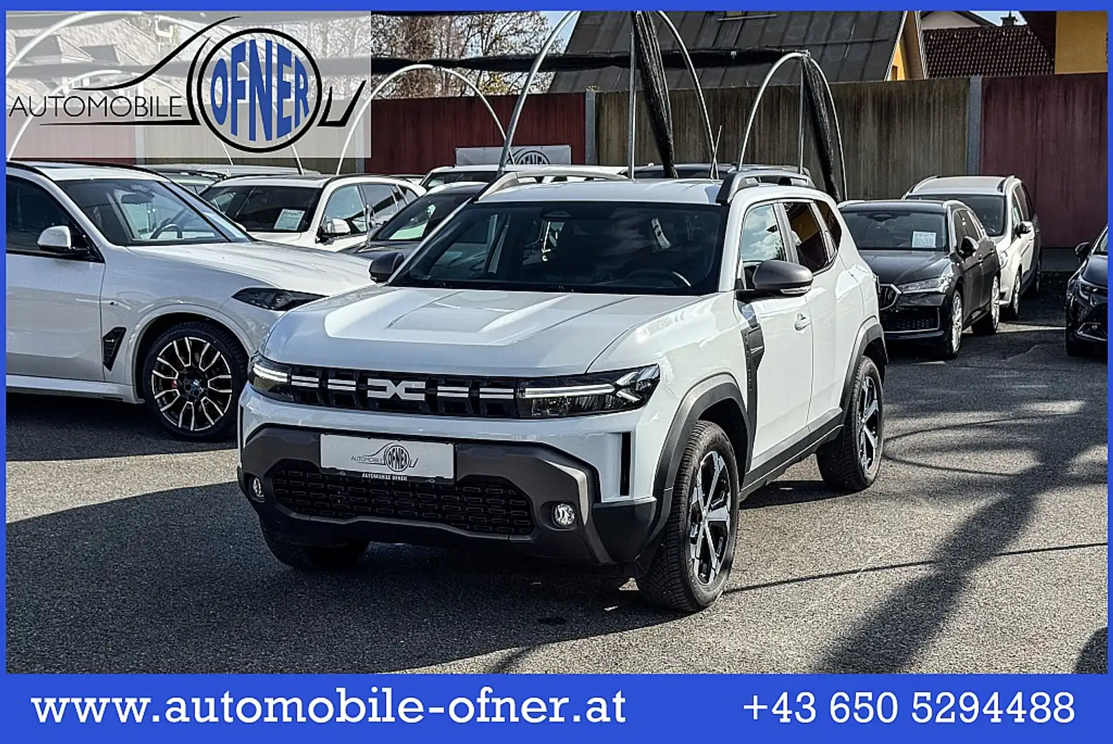Dacia Duster Journey TCe130 4x4 LED PDC 360° Kamera Sitz&Len... Weiß - 1