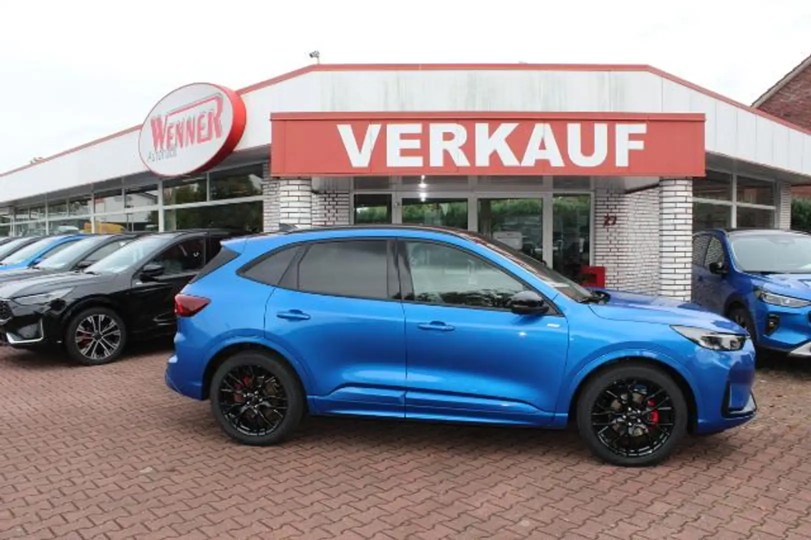 Ford Kuga ST Line X FHEV AHK-Panoramadach - Black Package/Ma Blau - 1