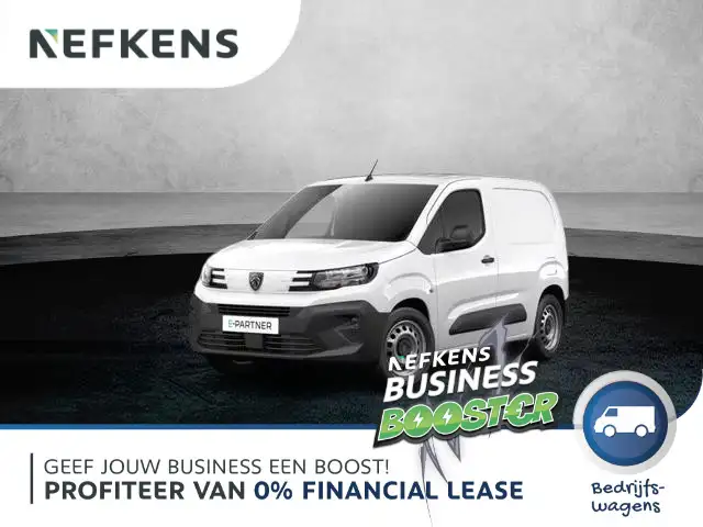 Peugeot Partner e-Partner EV 136 pk L1 50 kWh | 0% Rente | Meerder