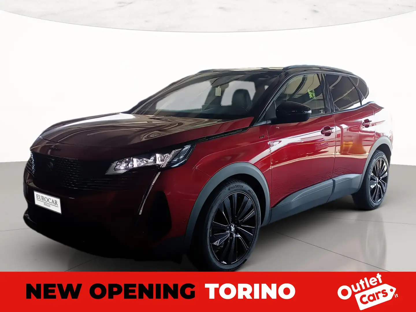 Peugeot 3008 1.5 bluehdi gt pack s&s 130cv eat8 Rosso - 1