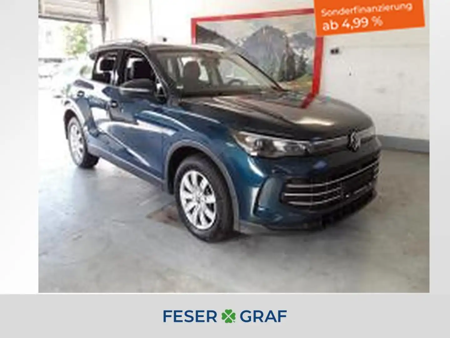 Volkswagen Tiguan Elegance 1.5l eTSI 7-DSG KAMERA NAVI Blau - 1