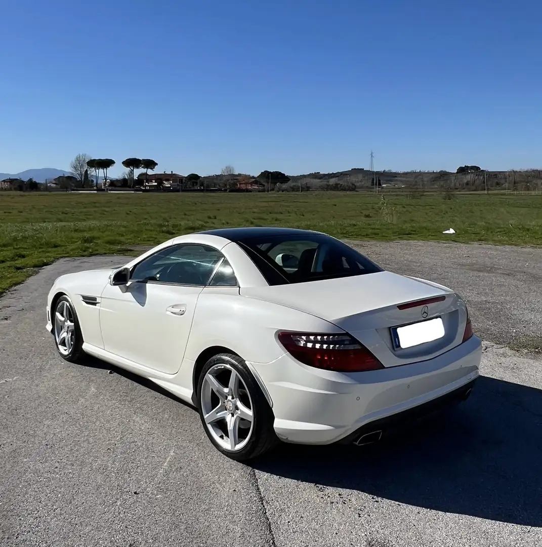 Mercedes-Benz SLK 250 (cgi be) Premium auto Bianco - 2