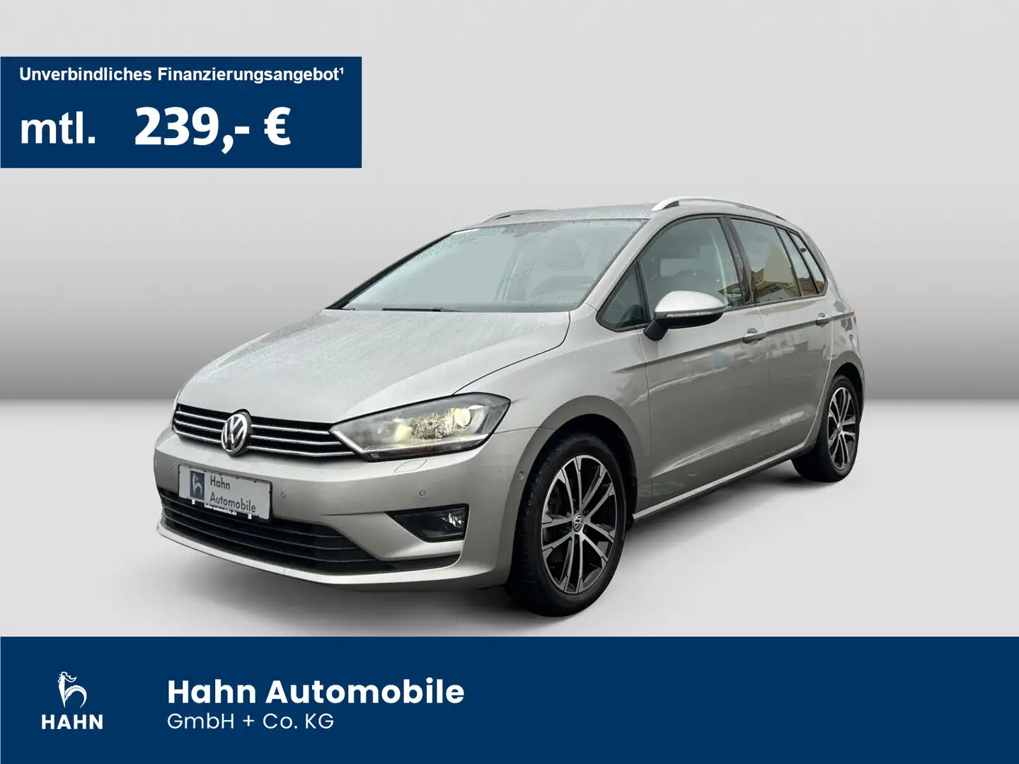 Volkswagen Golf Sportsvan 1.4TSI DSG Comfortline Sitzh Clim Silber - 1
