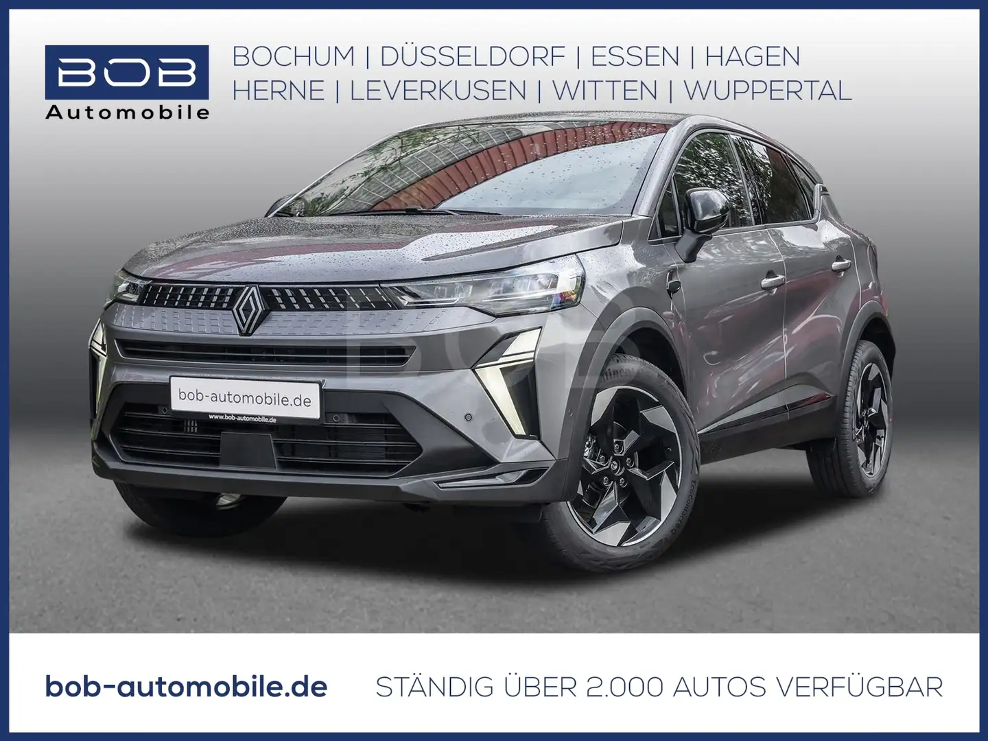 Renault Captur KISS TCe 115 NAVI SHZ PDC BT LHZ Gris - 1