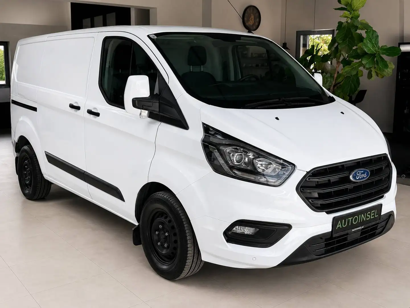 Ford Transit Custom Ford Custom L1H1 2 Schiebetüren-AHK-1.Besitz Weiß - 2
