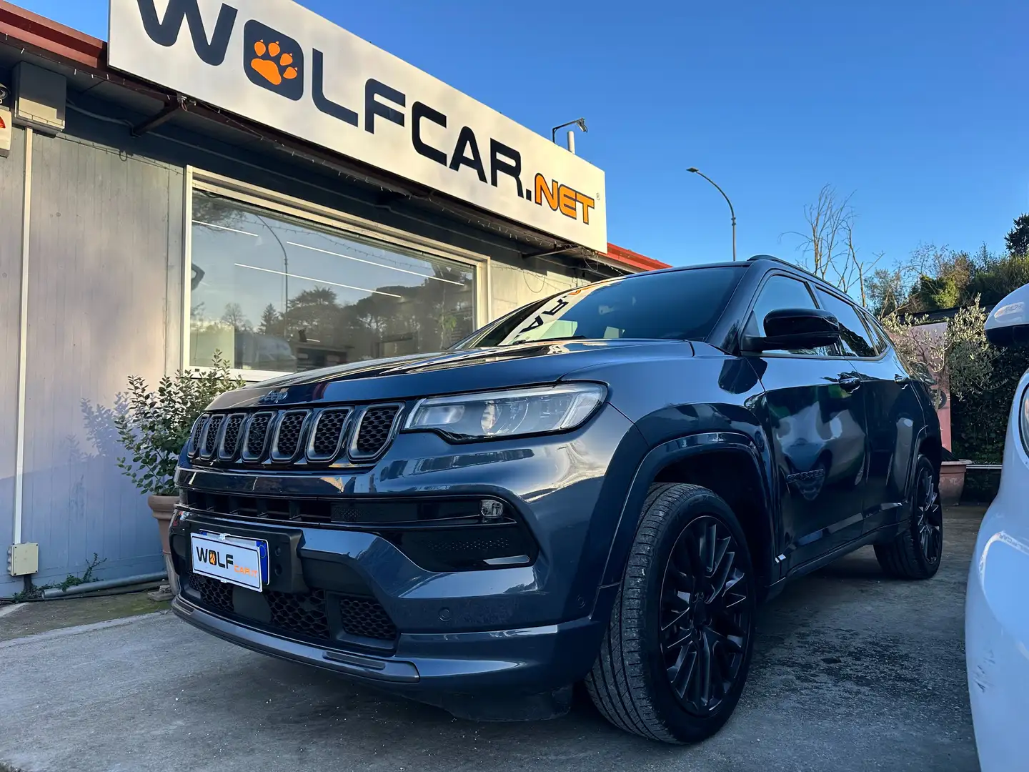 Jeep Compass Compass 1.3 turbo t4 phev S 4xe auto Blauw - 1
