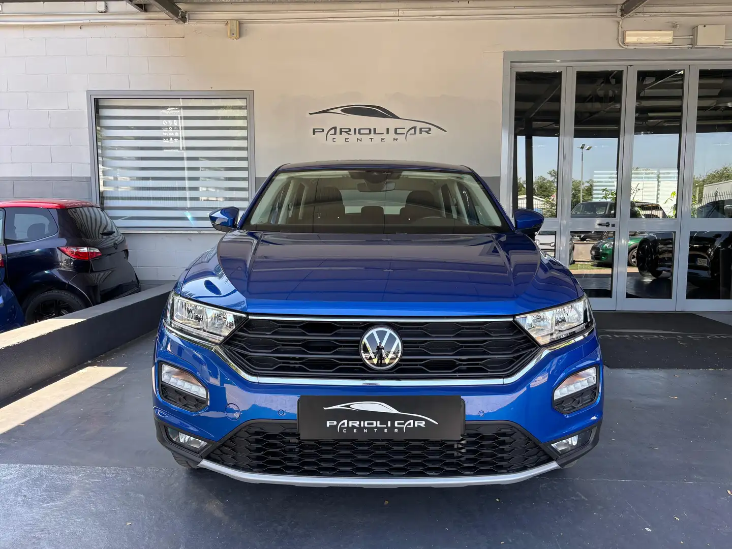 Volkswagen T-Roc 1.5 tsi Style dsg Blauw - 1