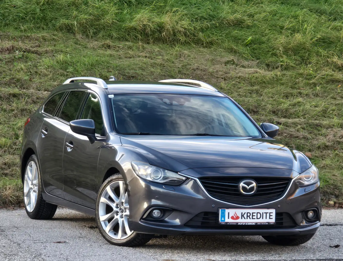 Mazda 6 Sports-Line Top* Kredit* Automatik*Navi* RFK* AHK* Grau - 2