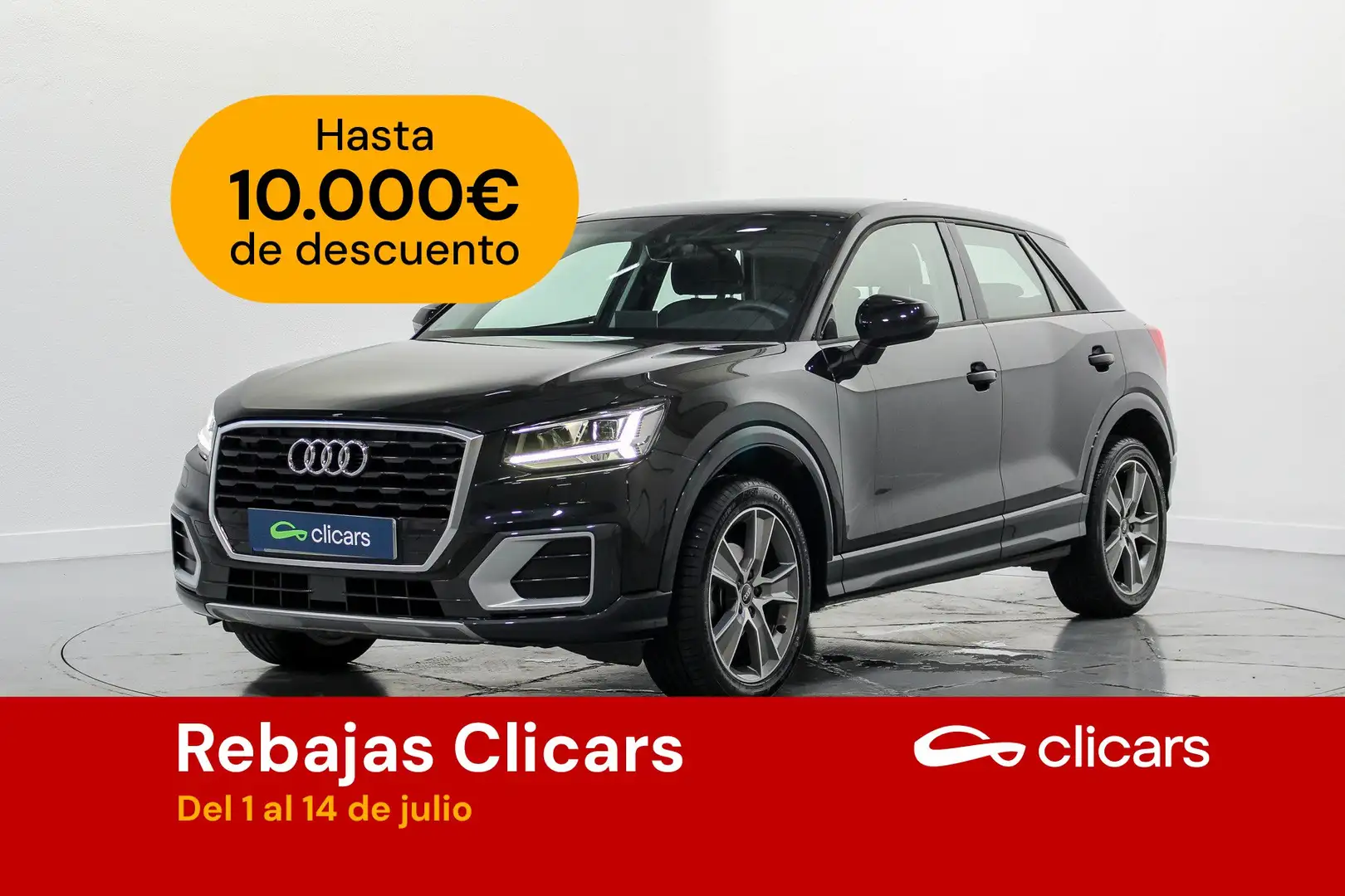 Audi Q2 30 TDI Design S tronic 85kW Noir - 1