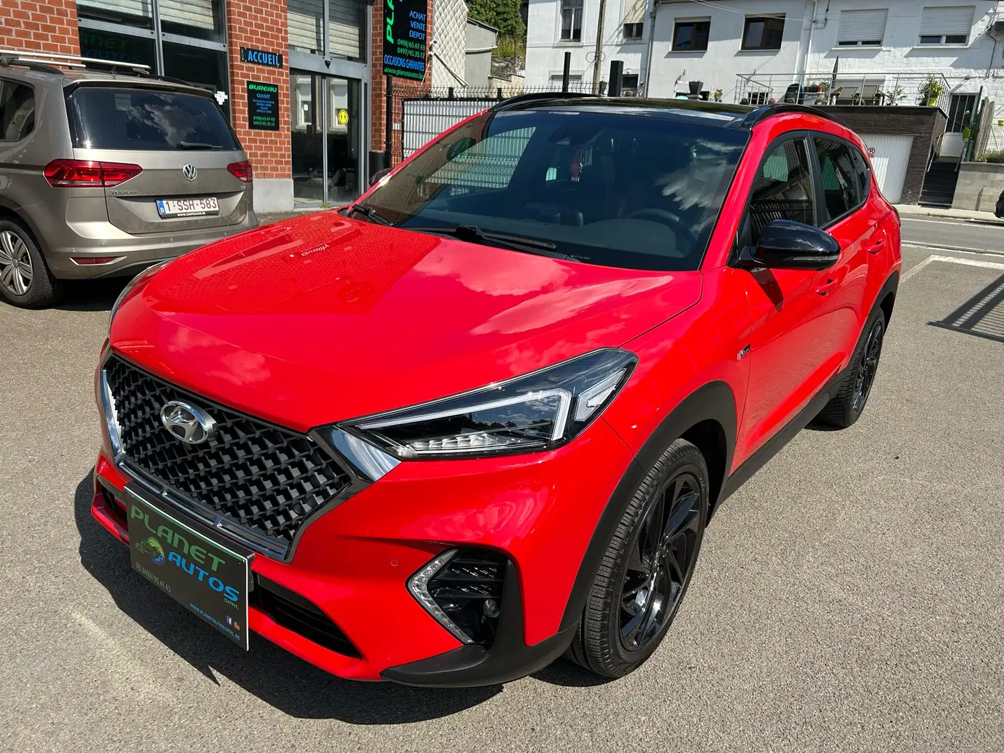 Hyundai TUCSON 1.6 T-GDi  N-Line FULL TOIT PANO  GARANTIE 12 MOIS Rood - 1