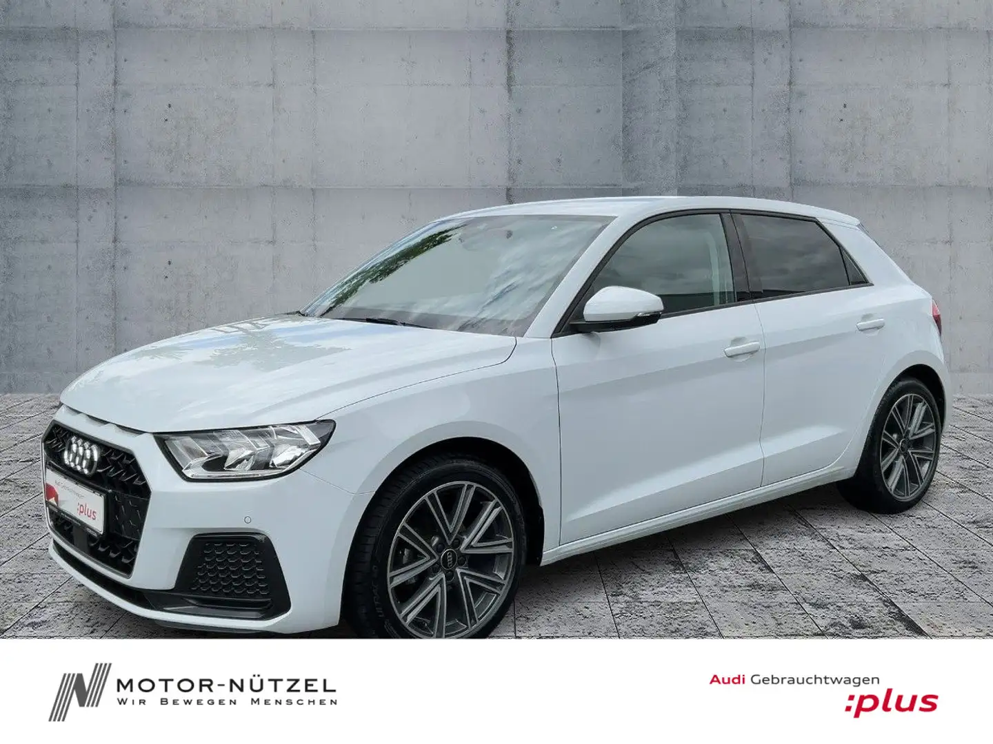 Audi A1 25 TFSI S-TR ADVANCED 2xPDC+GRA+SHZ Weiß - 1