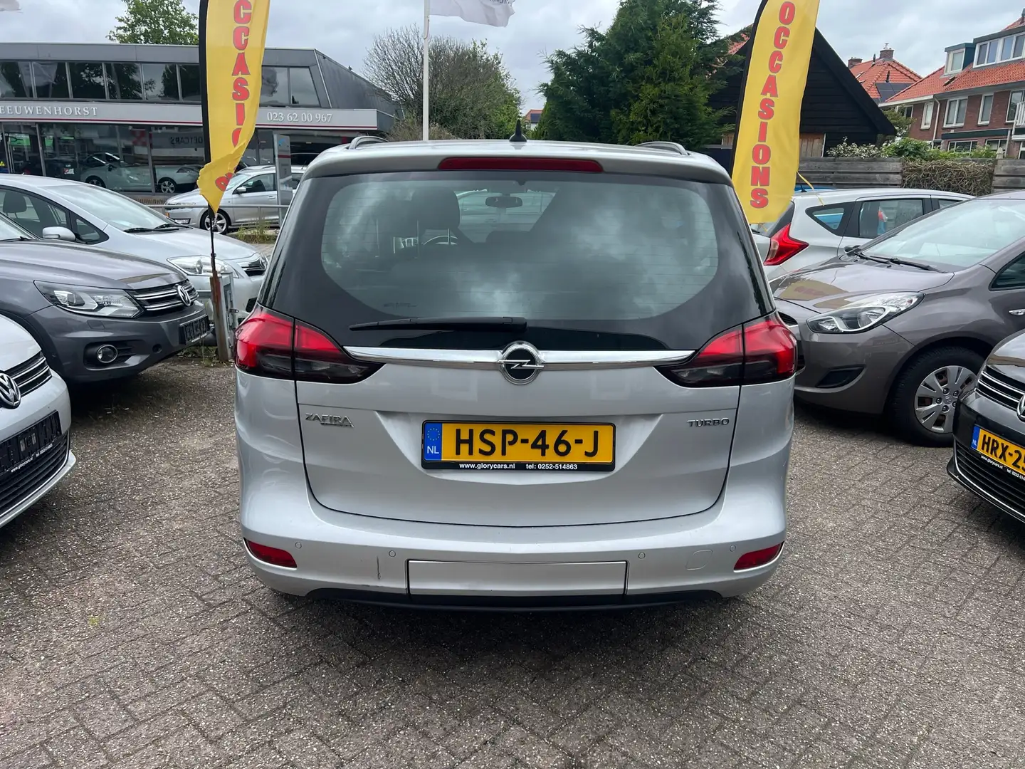 Opel Zafira Tourer 1.4 7 PERSOON,NIEUWE APK,FIETSHOUDER Grijs - 2
