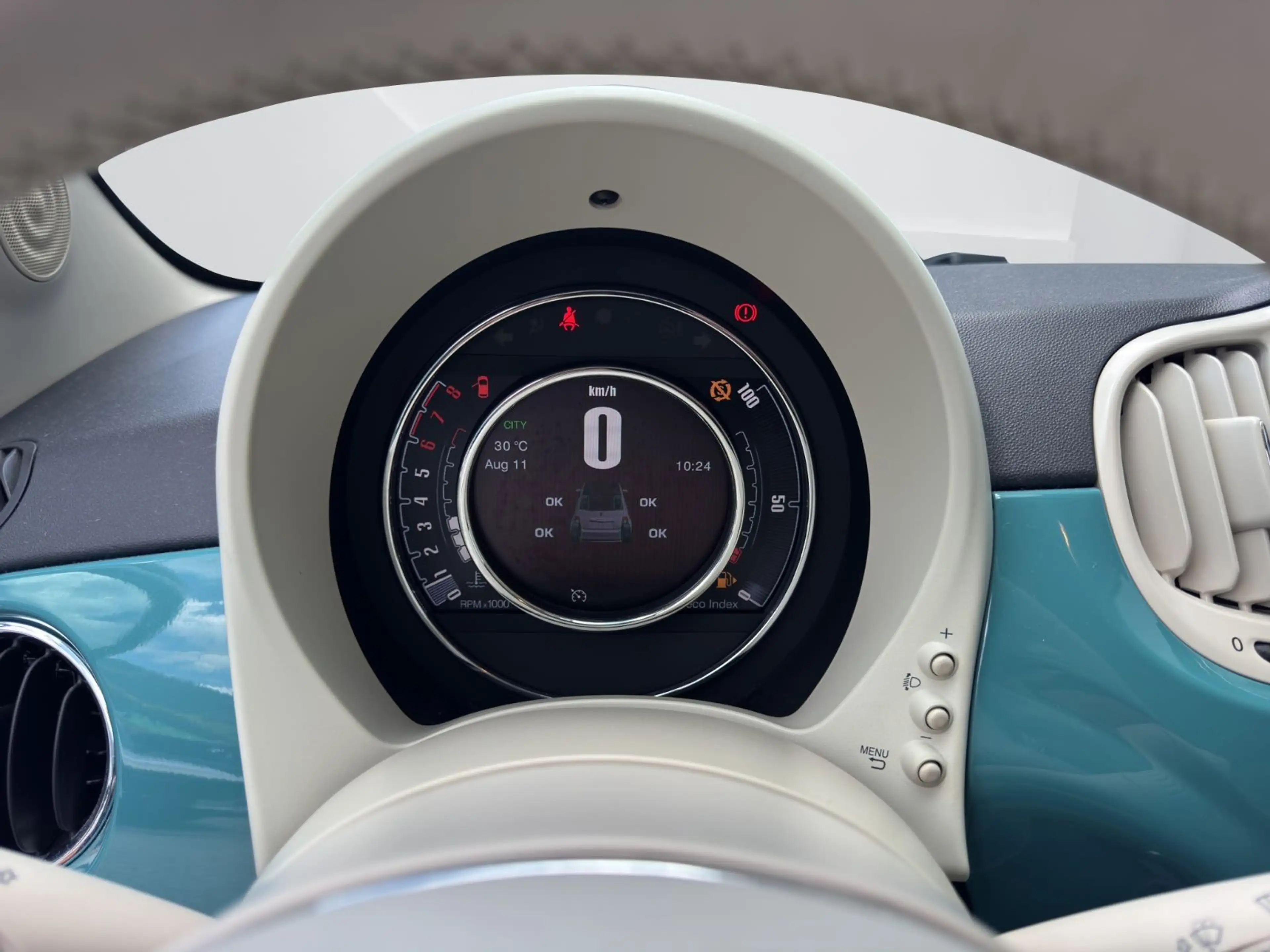 Fiat 500C Eco 1.2 69 Anniversario CarPlay Klima PTS — photo 11