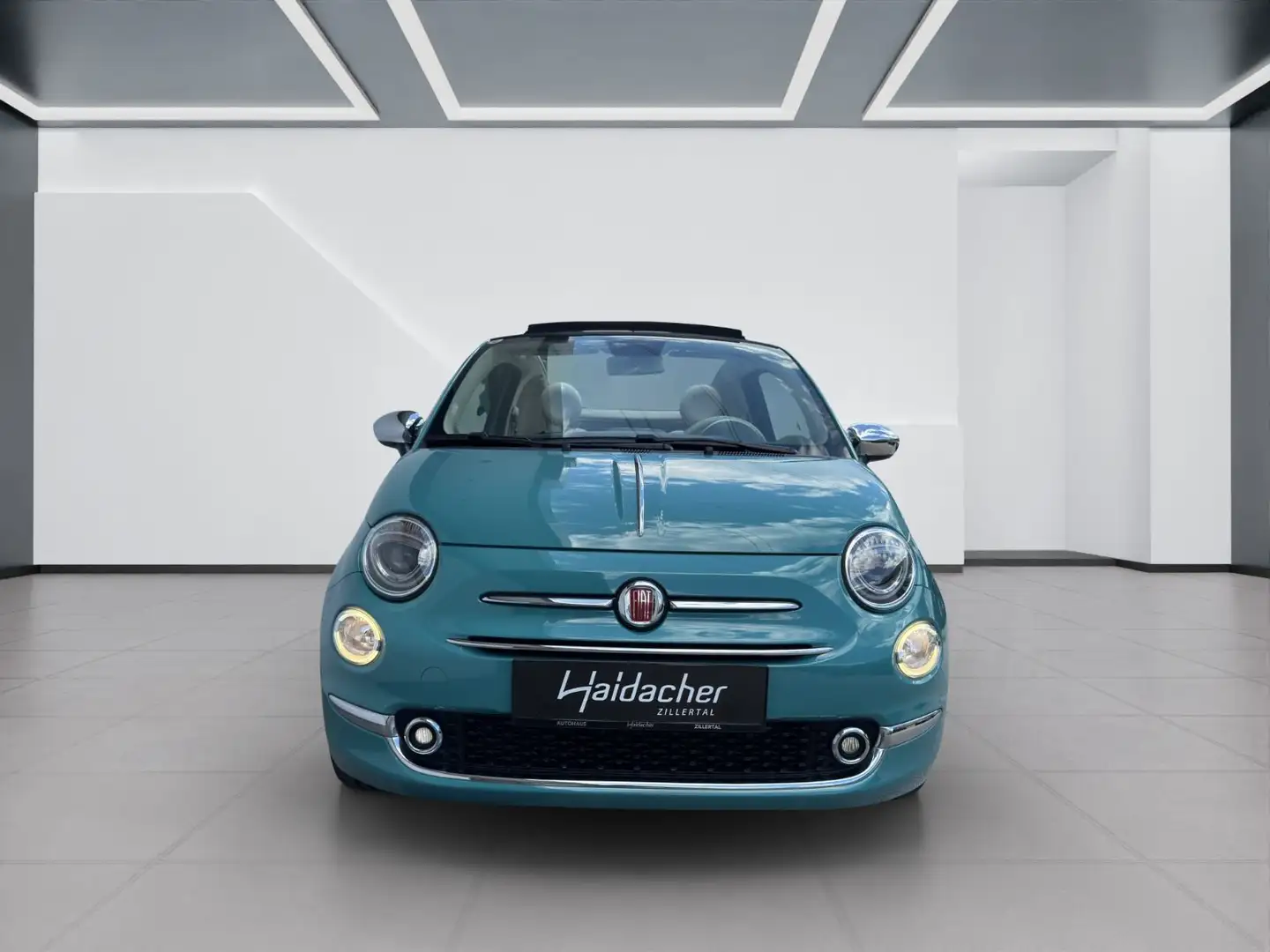 Fiat 500C Eco 1.2 69 Anniversario CarPlay Klima PTS Grün - 2