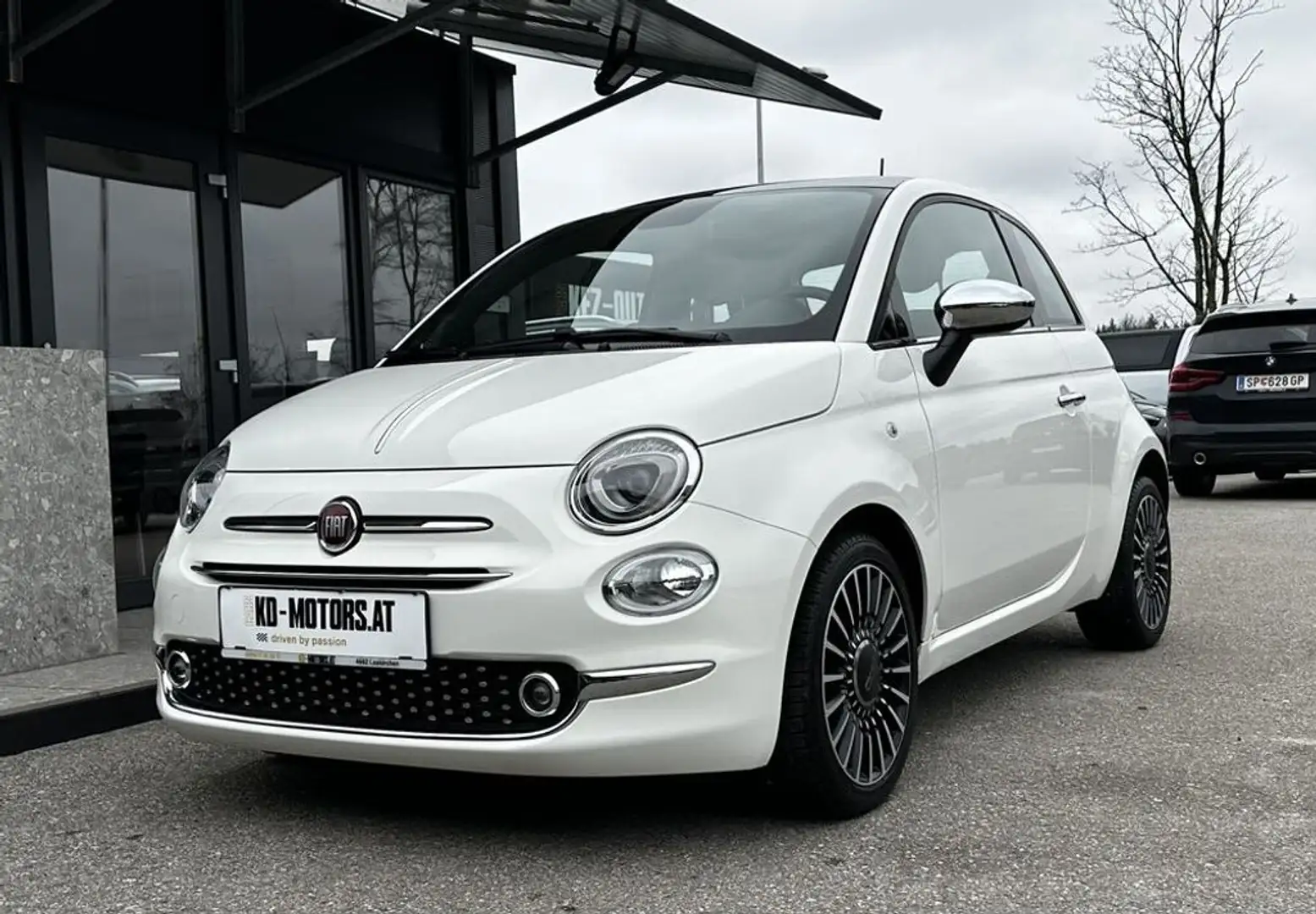 Fiat 500 Star* 1.Besitz* Leder*Pano*nur 16.000km Weiß - 1