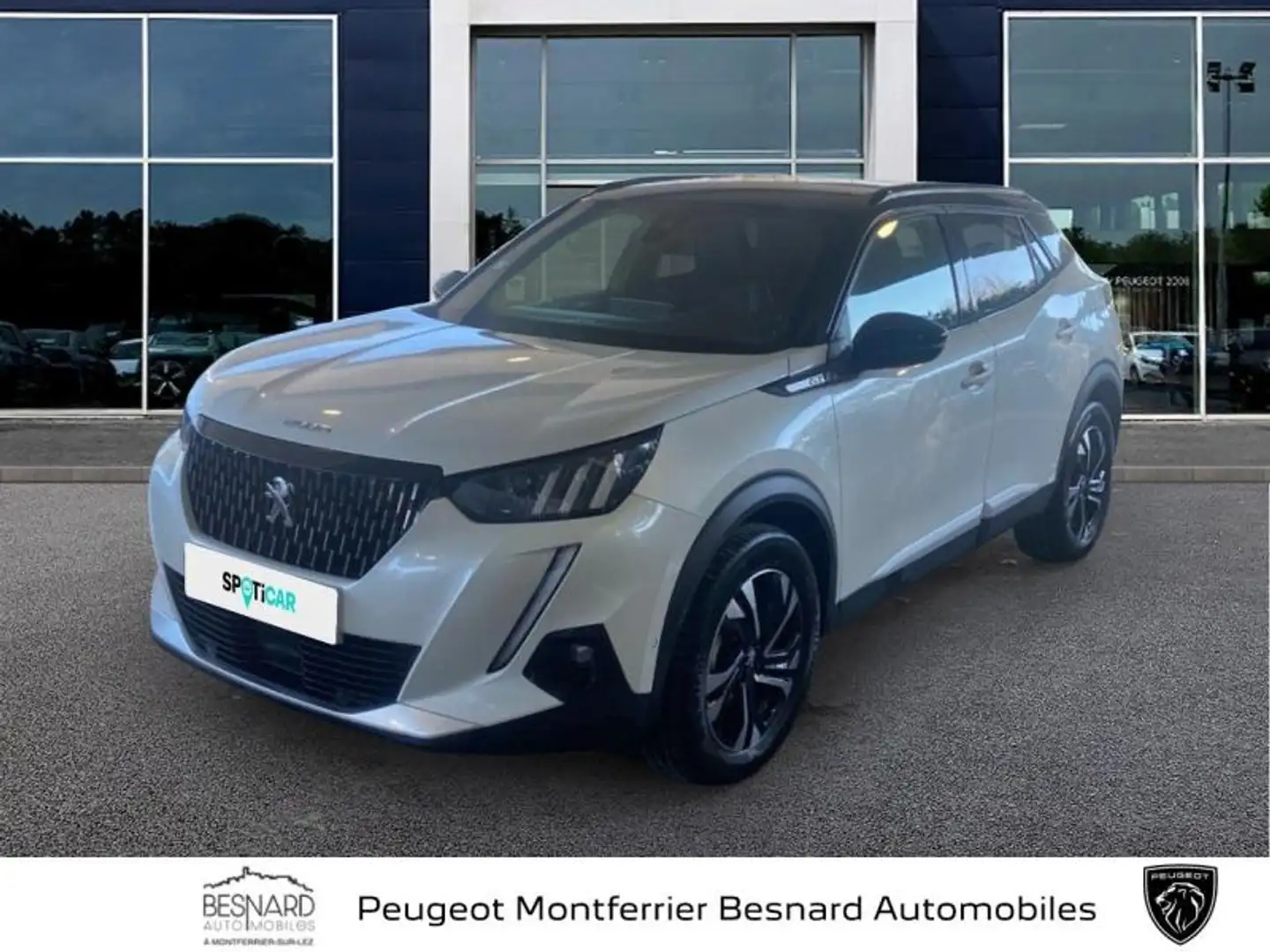 Peugeot 2008 1.2 PureTech 130ch S\u0026S GT EAT8 Blanc - 1