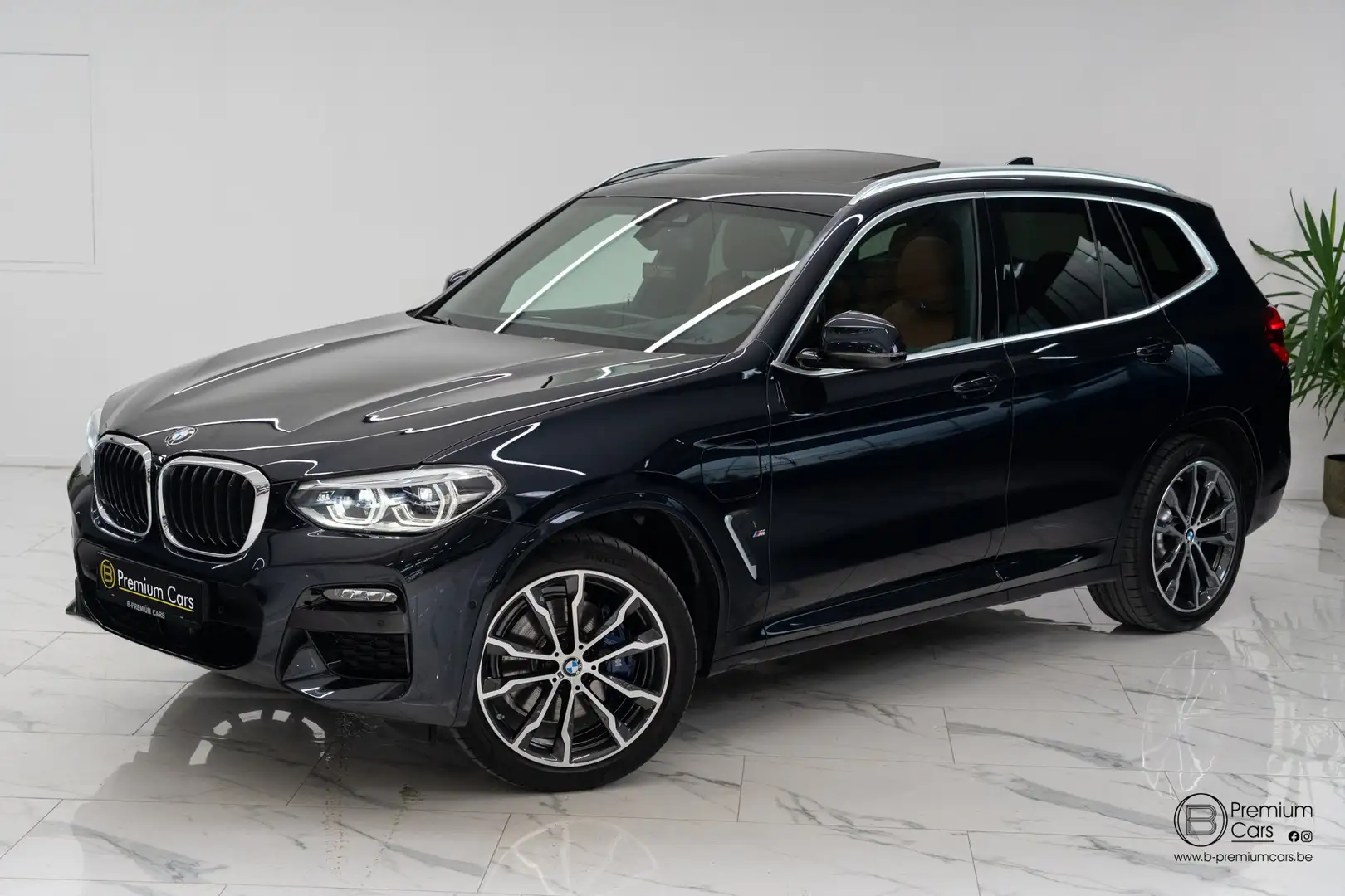 BMW X3 xDrive30e Aut. M pack! Pano, Hud, Memory, Camera! Bleu - 2
