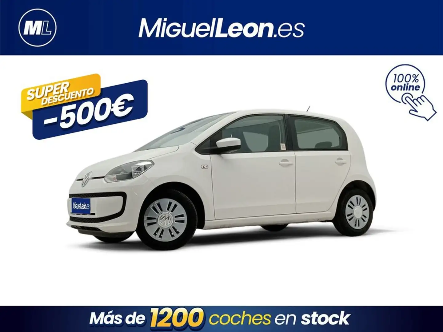 Volkswagen up! Move 1.0 60CV Weiß - 1