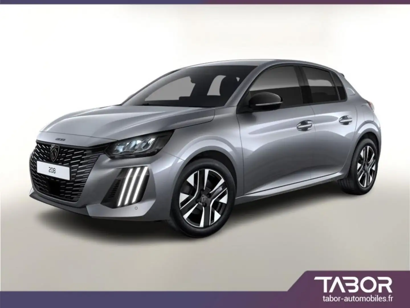 Peugeot 208 100 Allure GPS 360°Cam ADML 16" Gris - 1