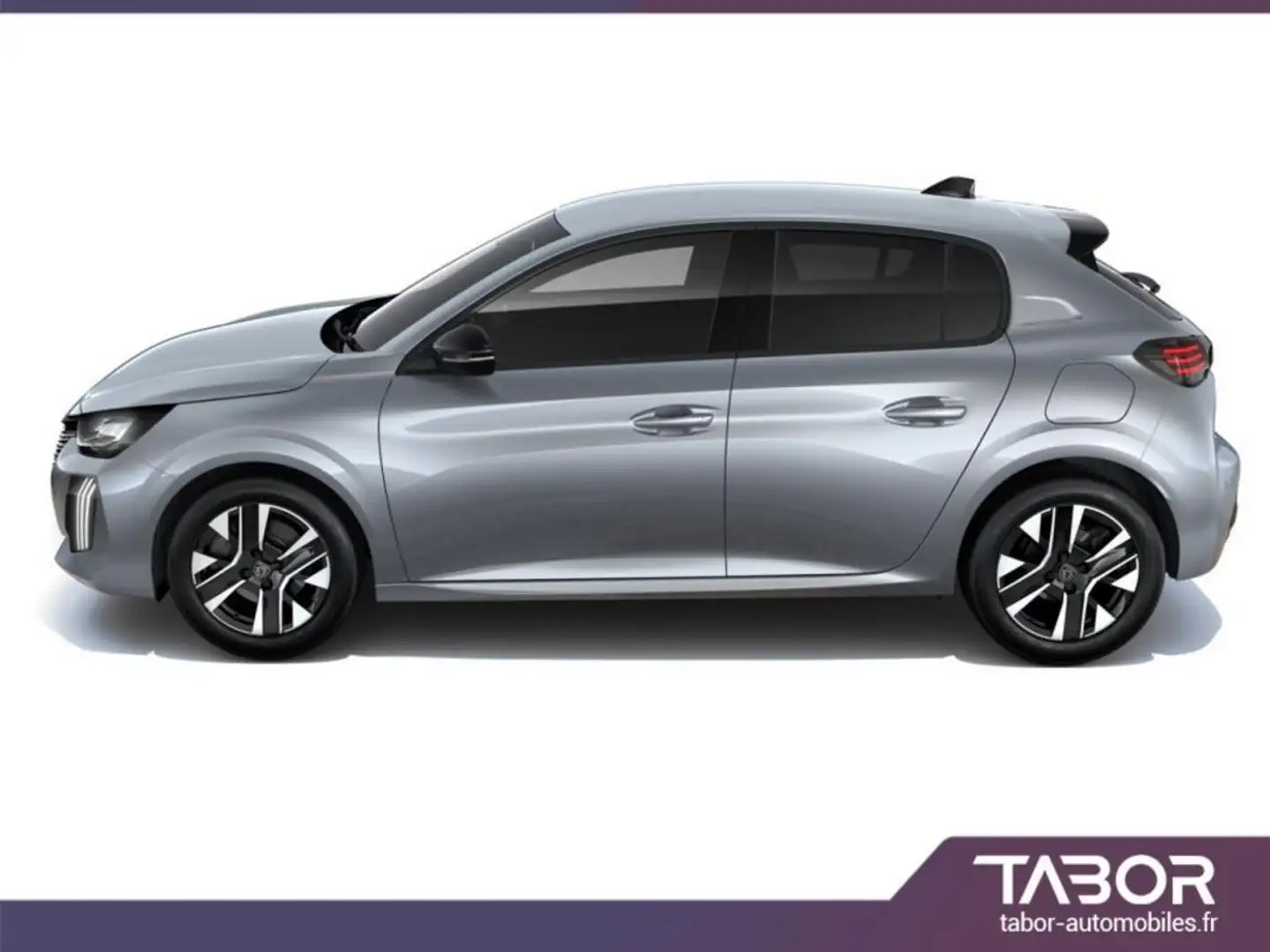 Peugeot 208 100 Allure GPS 360°Cam ADML 16" Gris - 2