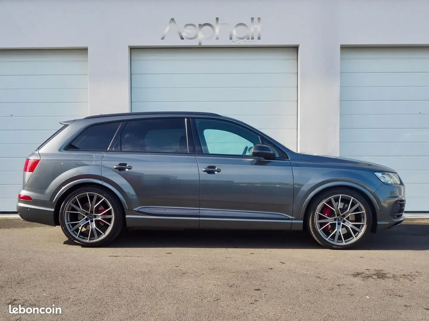 Audi SQ7 V8 4.0L TDI 435cv 7 places 1ere main Garantie 12 m Gris - 2