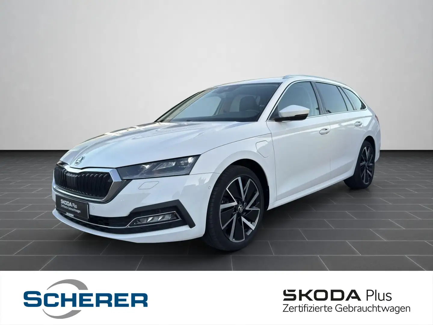 Skoda Octavia Combi 1.4 TSI iV First Edition Standheiz Weiß - 1