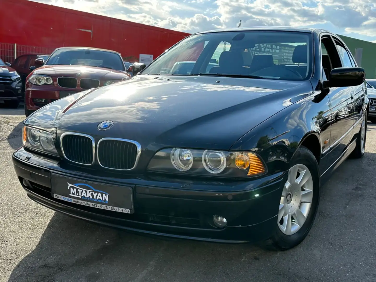 BMW 525 i A *Tüv-Neu*8x bereift* Negru - 1