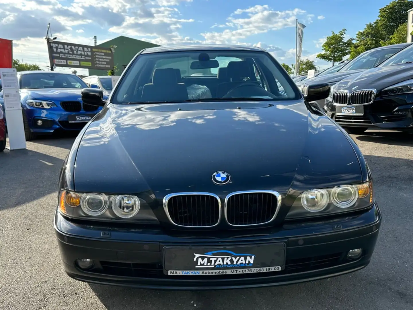 BMW 525 i A *Tüv-Neu*8x bereift* Negru - 2