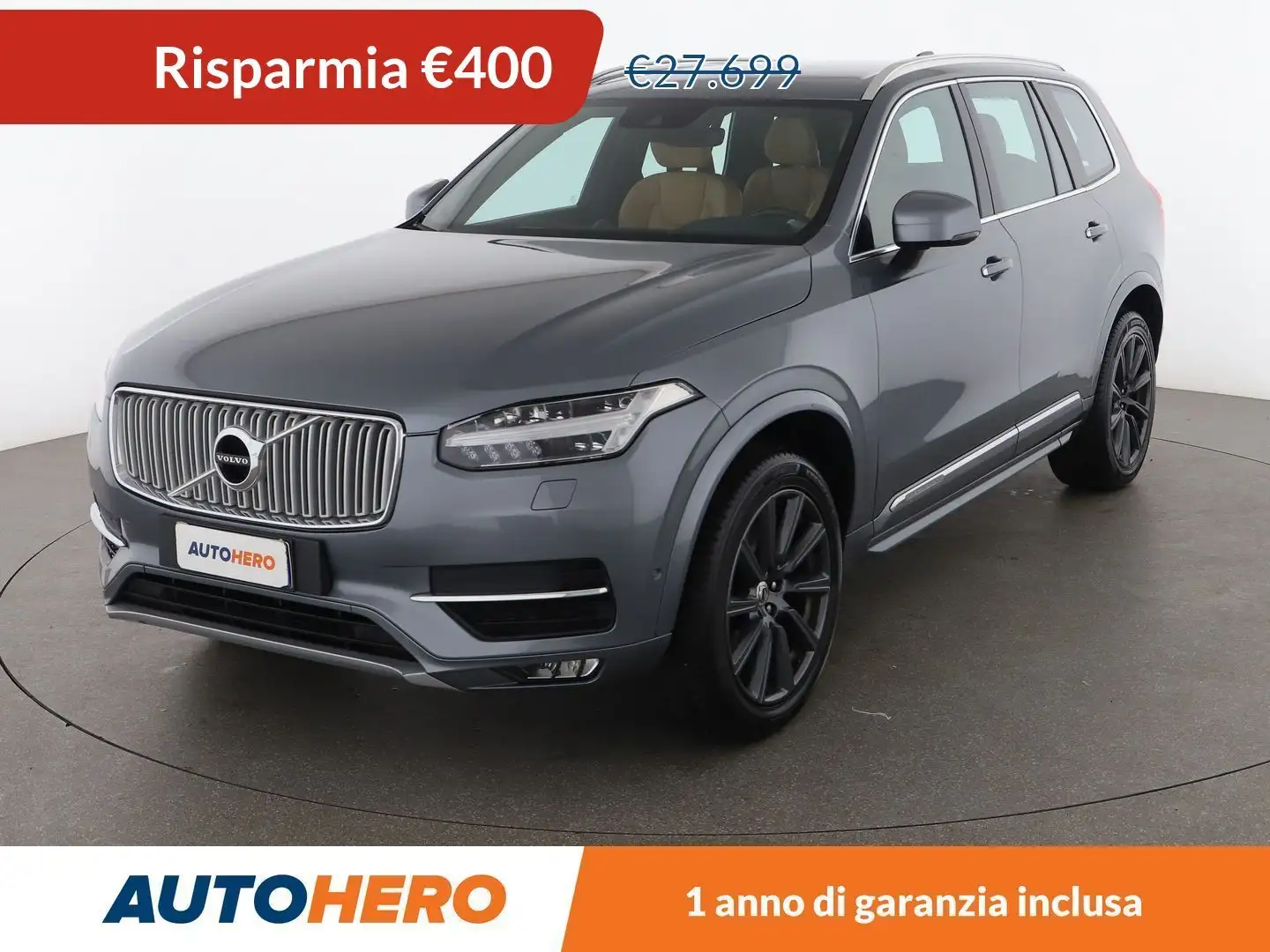 Volvo XC90 2.0 D5 Inscription Geartronic AWD Grey - 1