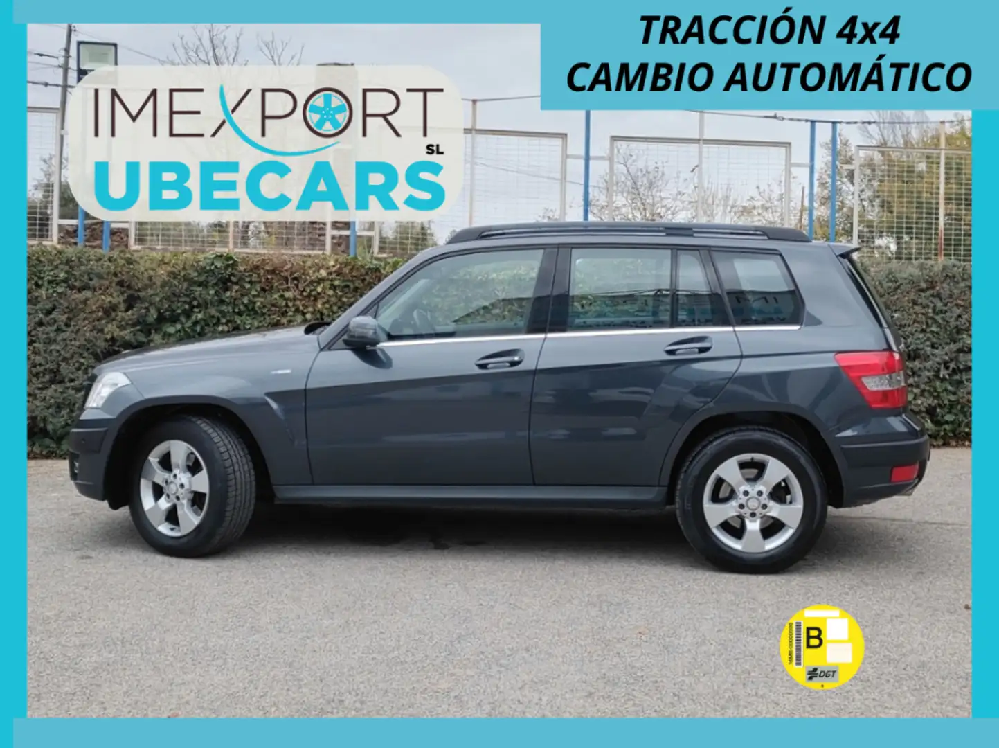 Mercedes-Benz GLK 220 220CDI BE 4M Aut. Gris - 1