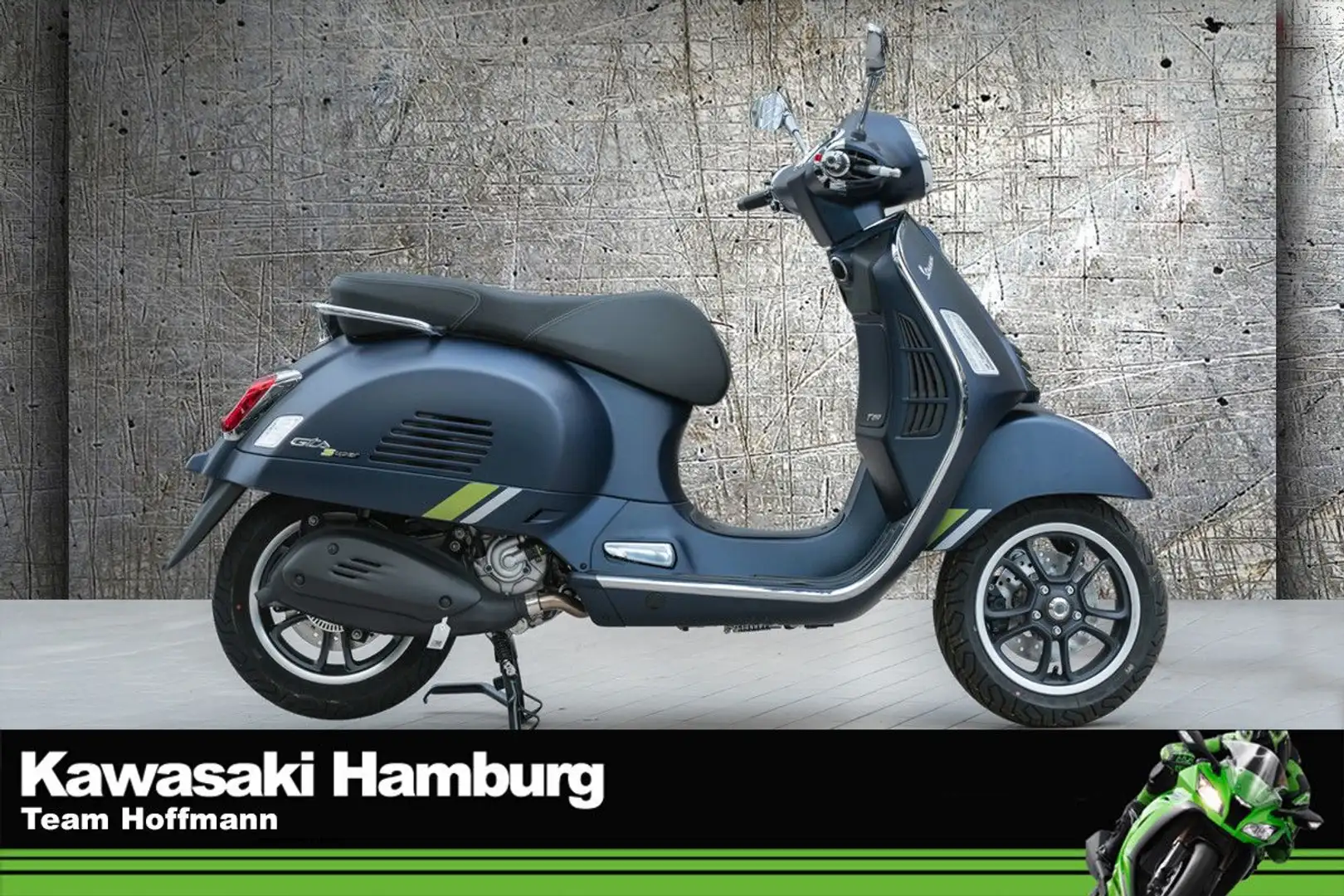 Vespa GTS 310 Supertech, Modell 2025, Lieferservice Blauw - 1