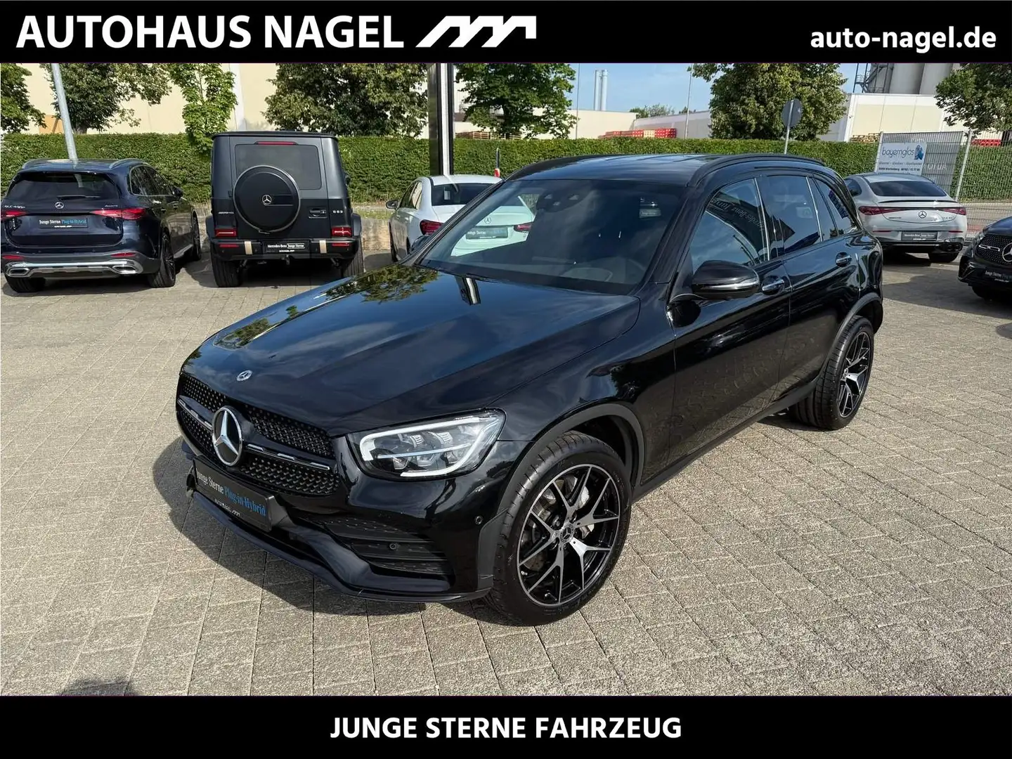 Mercedes-Benz GLC 300 e AMG*DISTR*AHK*360*HUD*Night*Memory*Key Zwart - 1