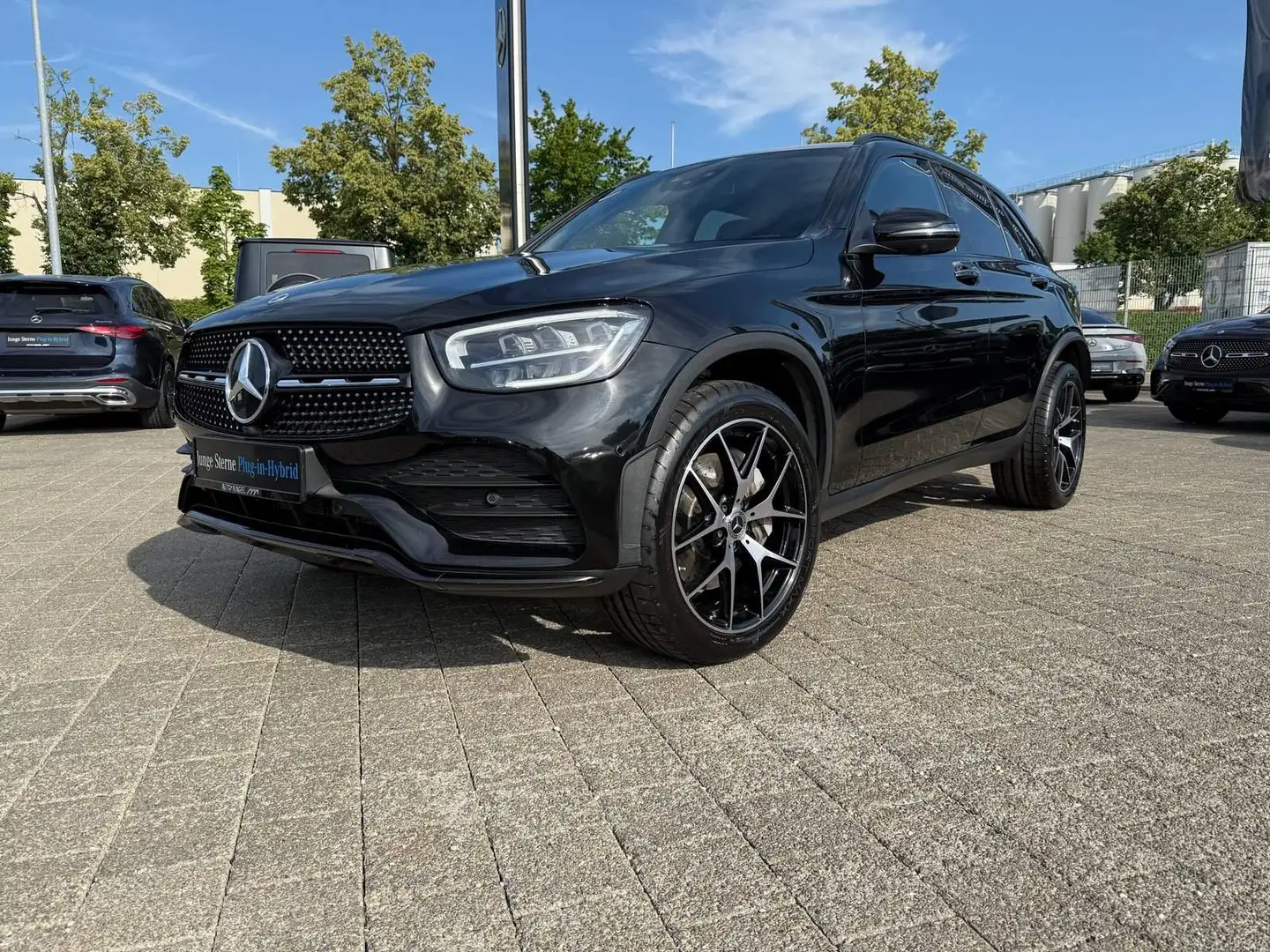 Mercedes-Benz GLC 300 e AMG*DISTR*AHK*360*HUD*Night*Memory*Key Zwart - 2