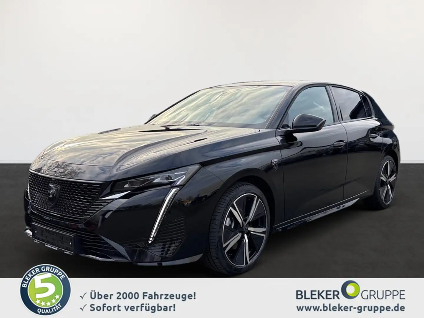 Peugeot 308 GT BlueHDI 130 EAT8 Zwart - 1