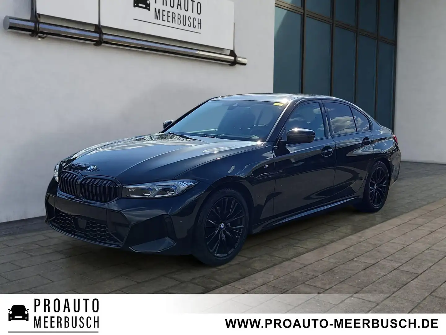 BMW 320 i M Sport ADAPTLED/GLASDACH/HIFI/ACC/RFK/360 Black - 1