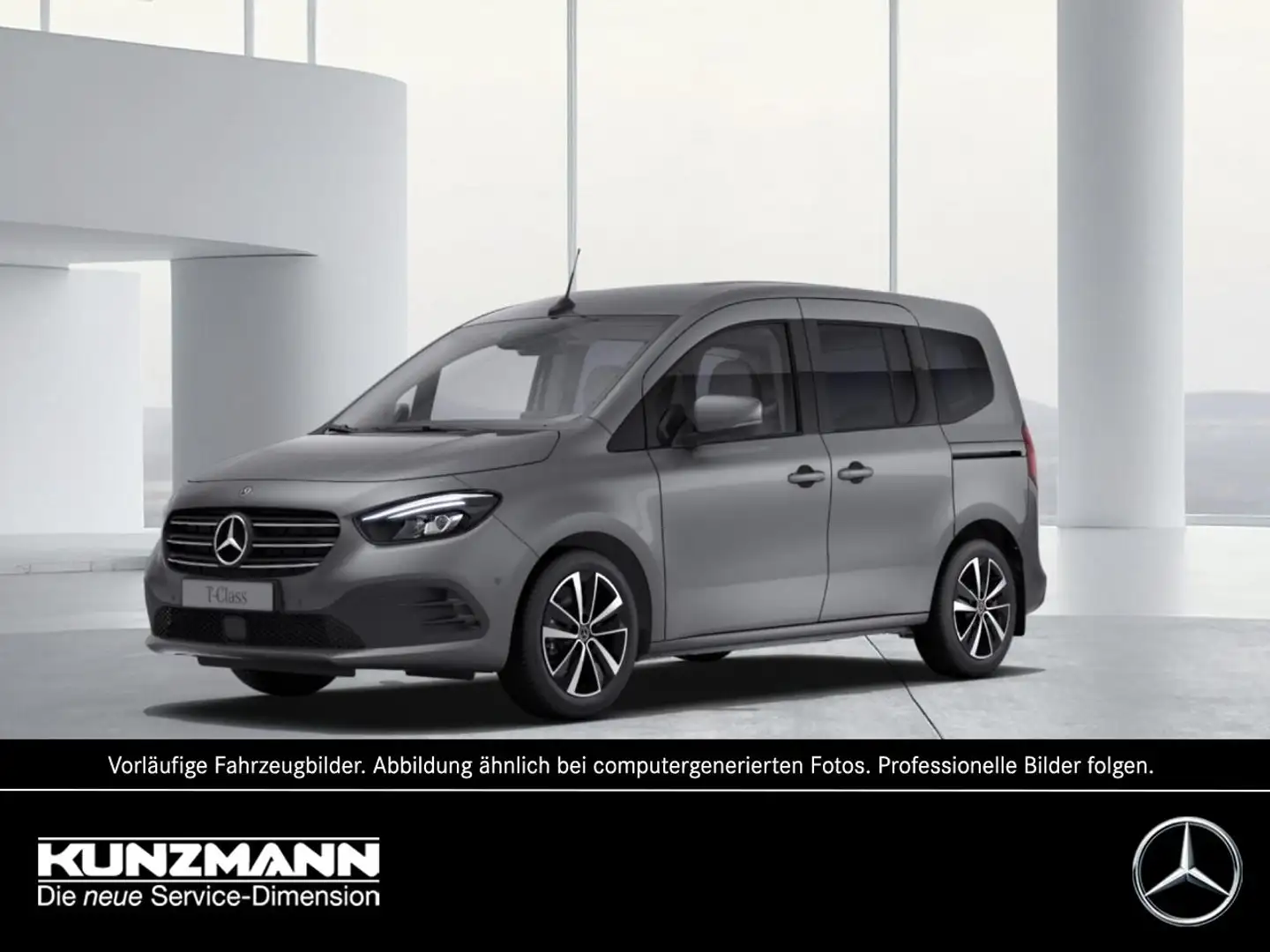 Mercedes-Benz T-Klasse T 180 d PROGRESSIVE Standard MBUX Navi Kamera Grau - 1