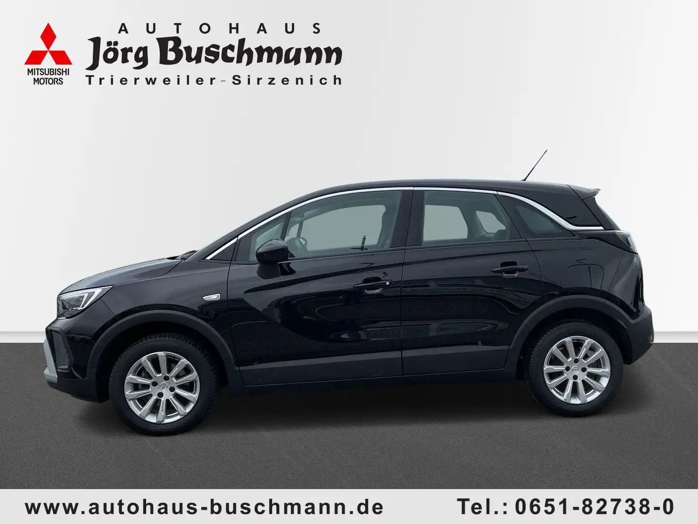 Opel Crossland X 1,2 Elegance AT,Navi,SHZ,Klima Nero - 2