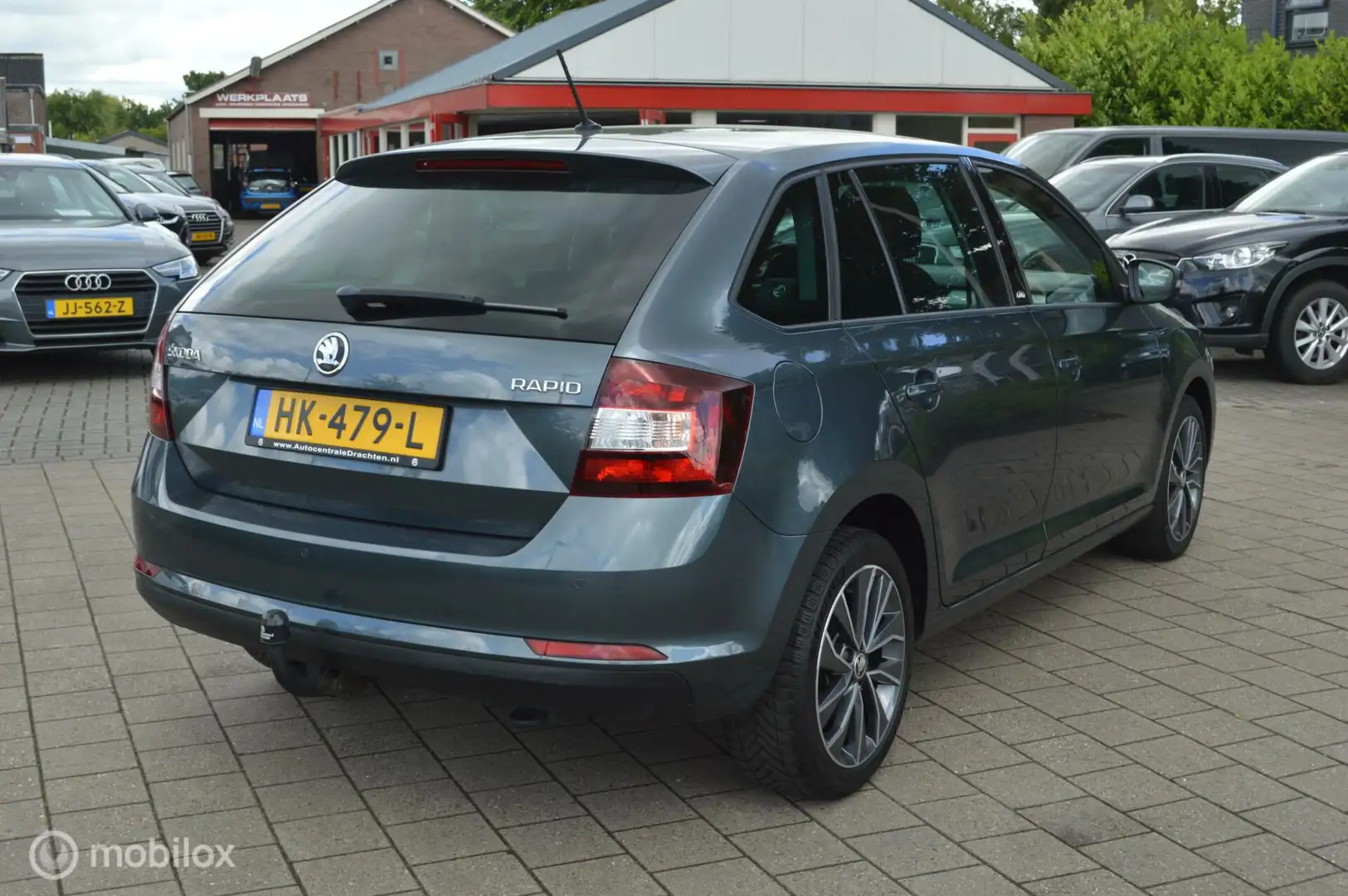 Skoda Rapid/Spaceback 1.2 TSI Edition AUTOMAAT | Navi |Trekhaak Gris - 2