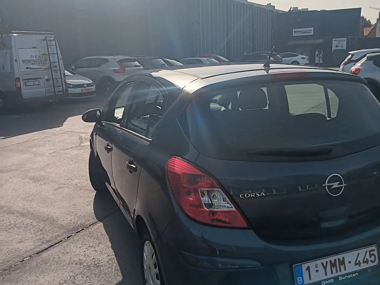 Opel Corsa 1.0i Bleu - 2