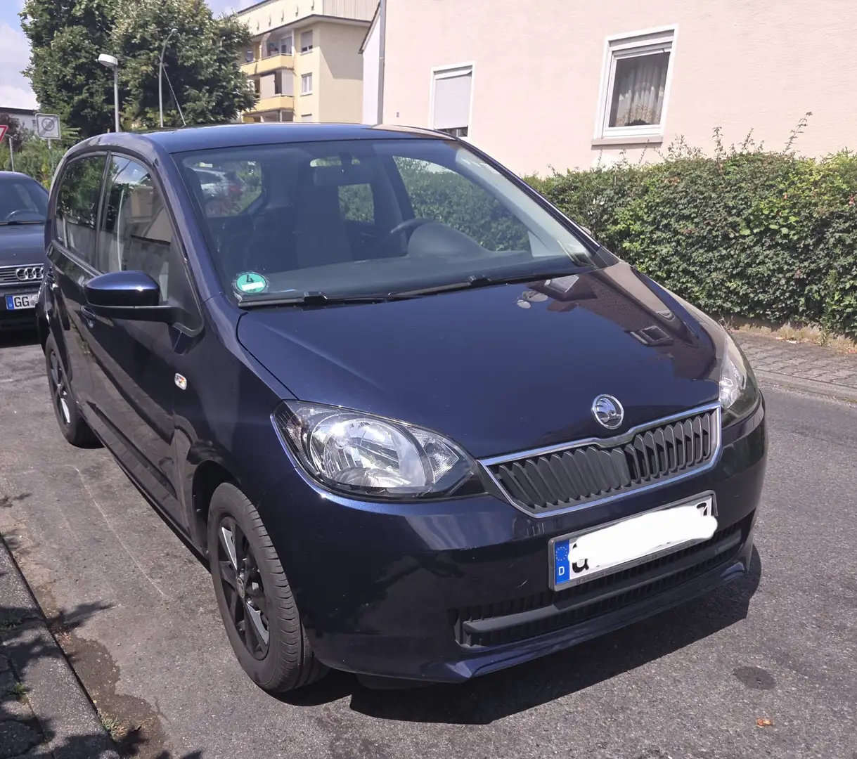 Skoda Citigo 1.0 MPI Elegance voll Scheckheft voll Blau - 2