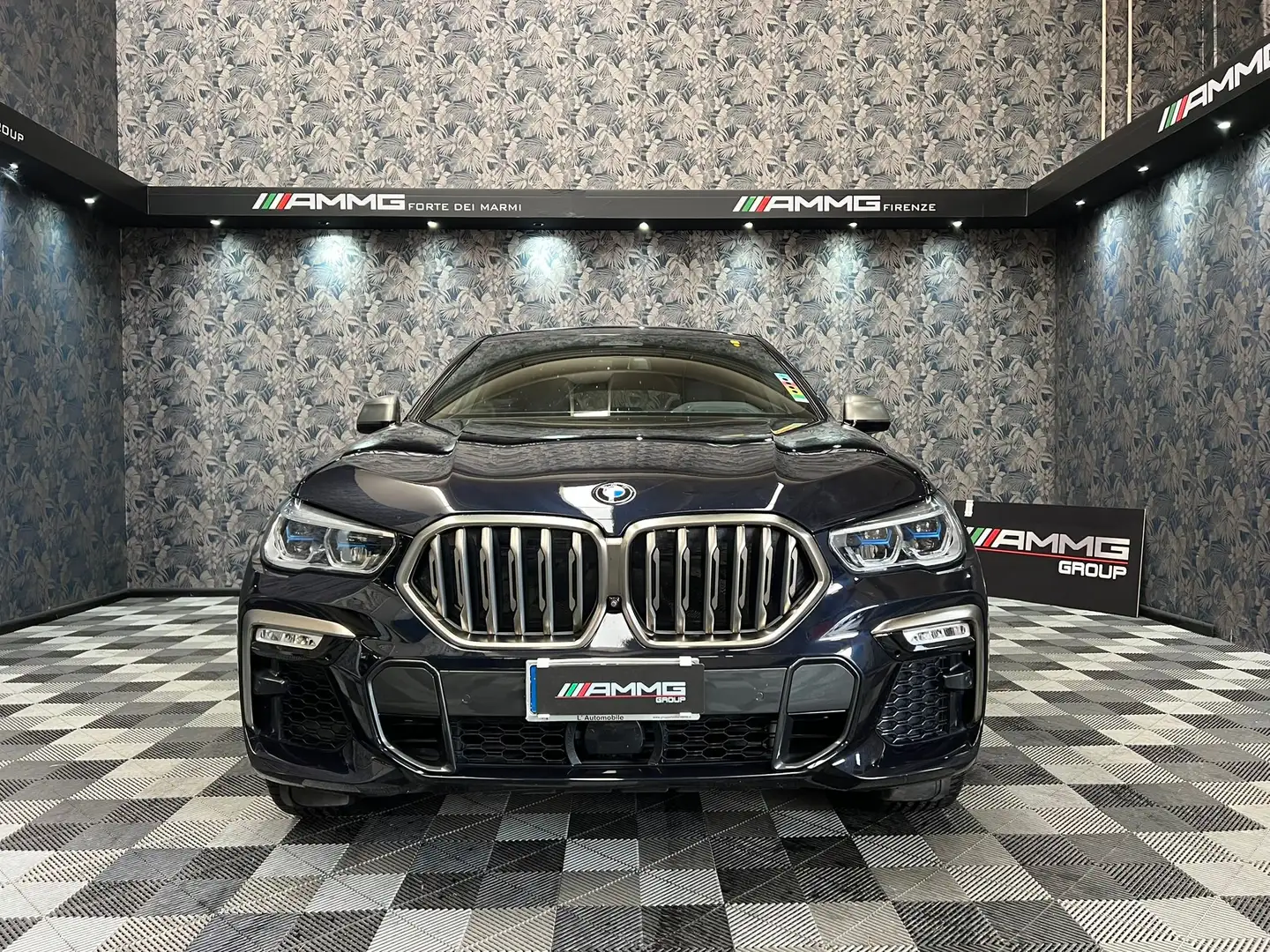 BMW X6 M X6 M50d auto (637) Blu/Azzurro - 2