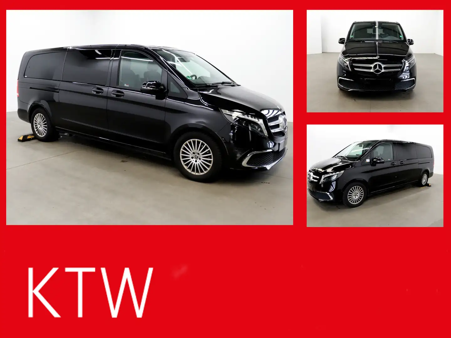 Mercedes-Benz V 300 Avantgarde Extralang,2xSchiebetür el.,AHK Schwarz - 1